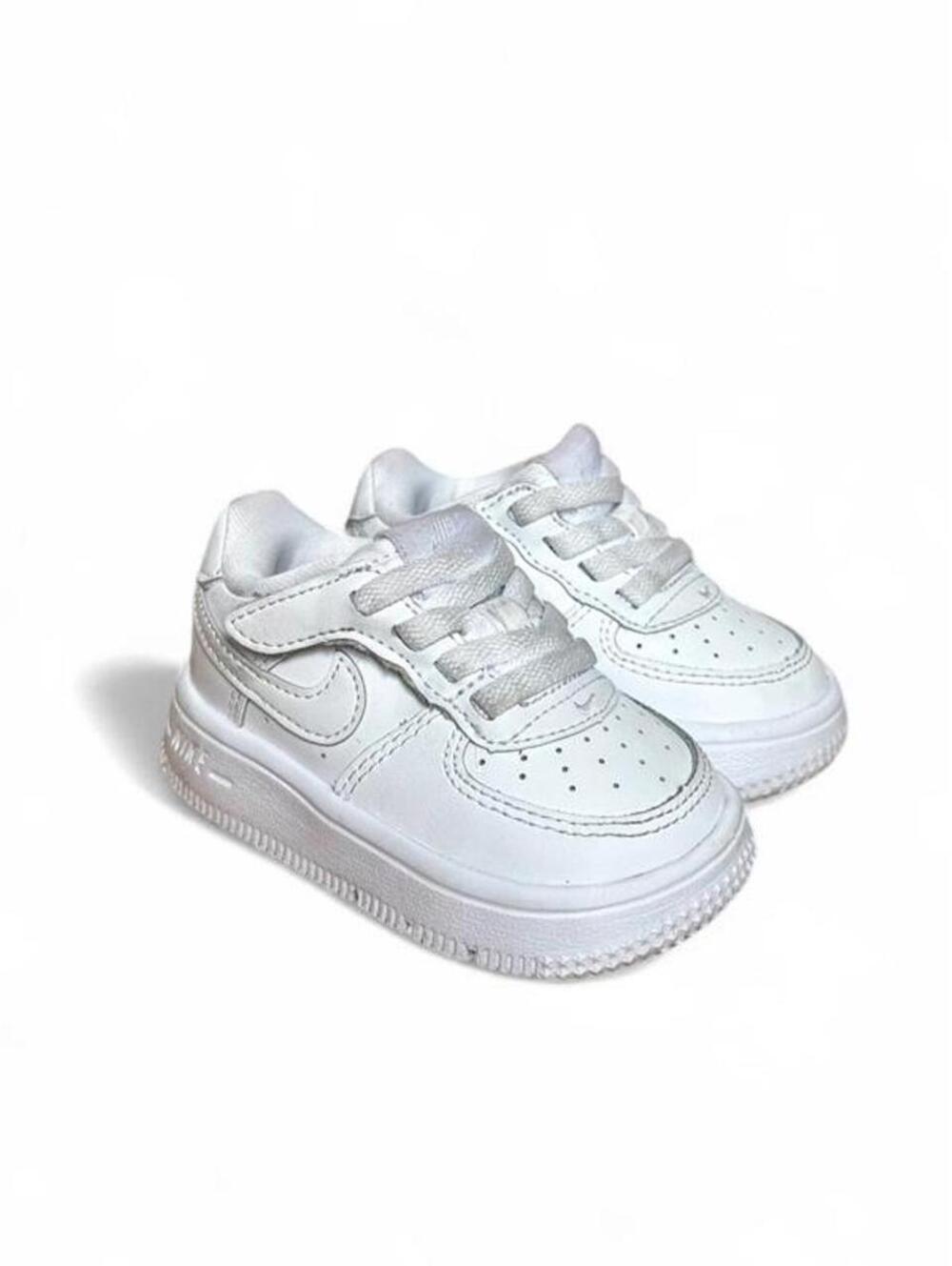 Nike Air Force 1 white toddler baby sneakers size US 4C